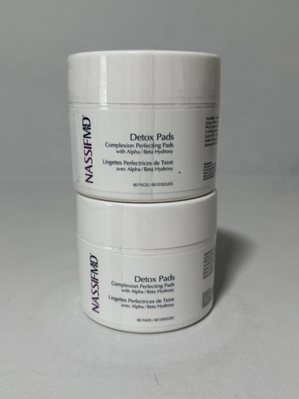 NASSIFMD Detox Pads Complexion perfecting Pads, x2 New & Sealed. - Picture 4 of 5